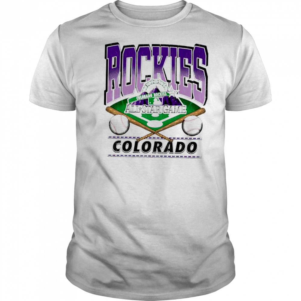 Colorado Rockies All Star Game vintage shirt