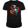 Colorful Chef Design With Splash Art Kitchen Cooking Lovers shirt