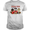 Colors of Texas Tech Football fan cartoon shirt