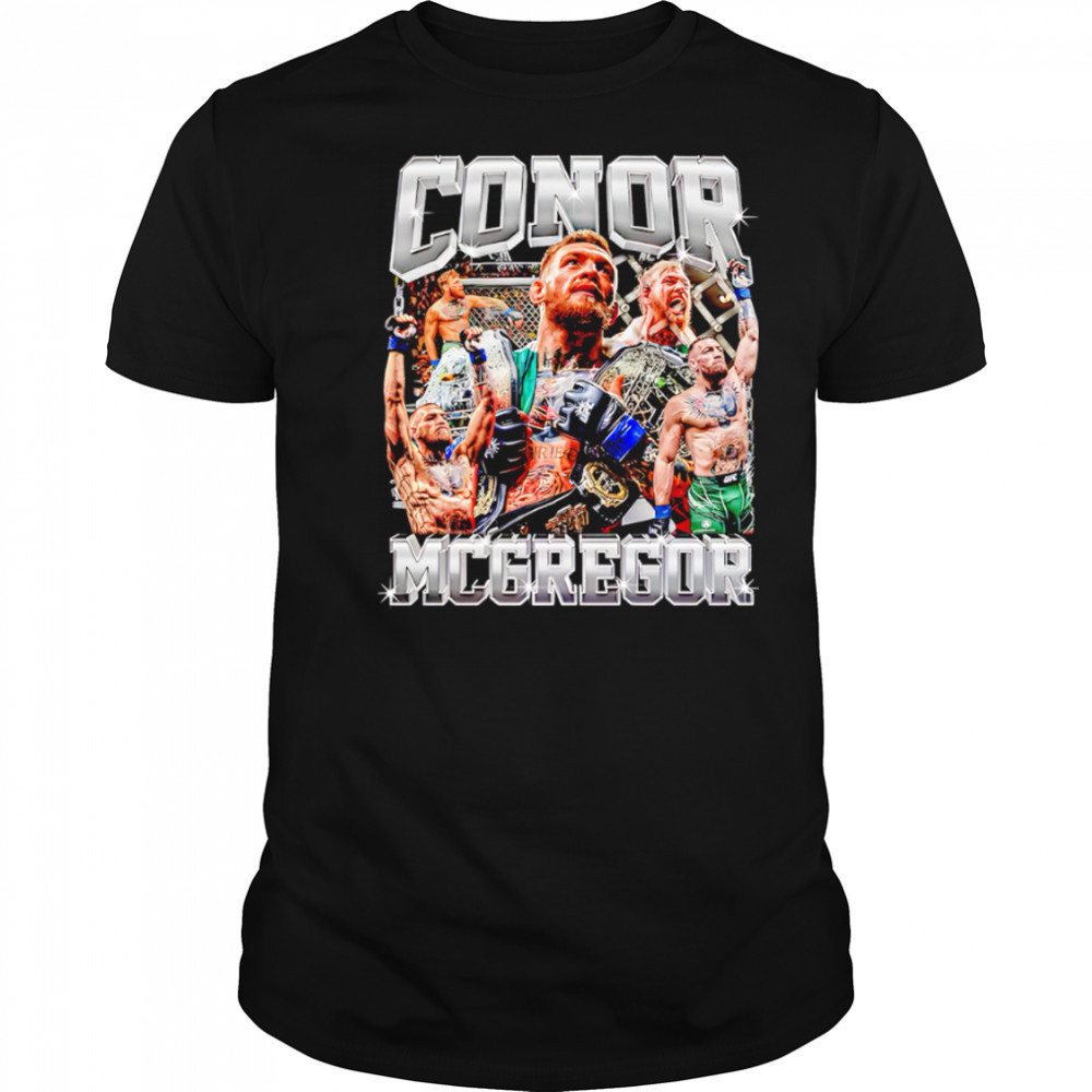 Conor McGregor Irish mixed martial artist UFC graphic shirt