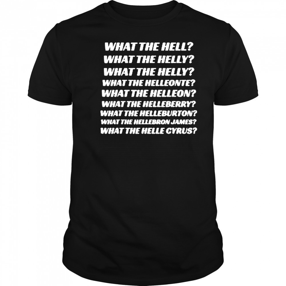 Conor Mcgregor What The Hell Shirt