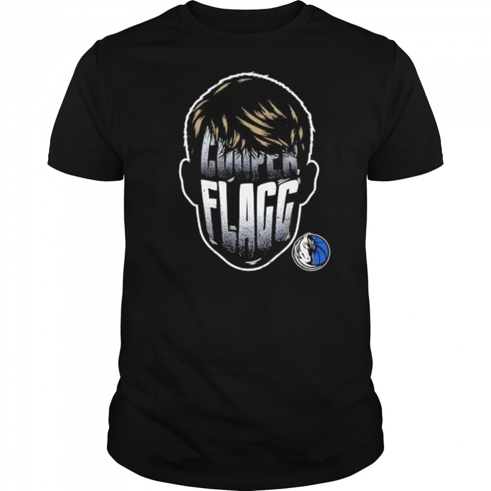 Cooper Flagg Dallas Mavericks Player Silhouette shirt
