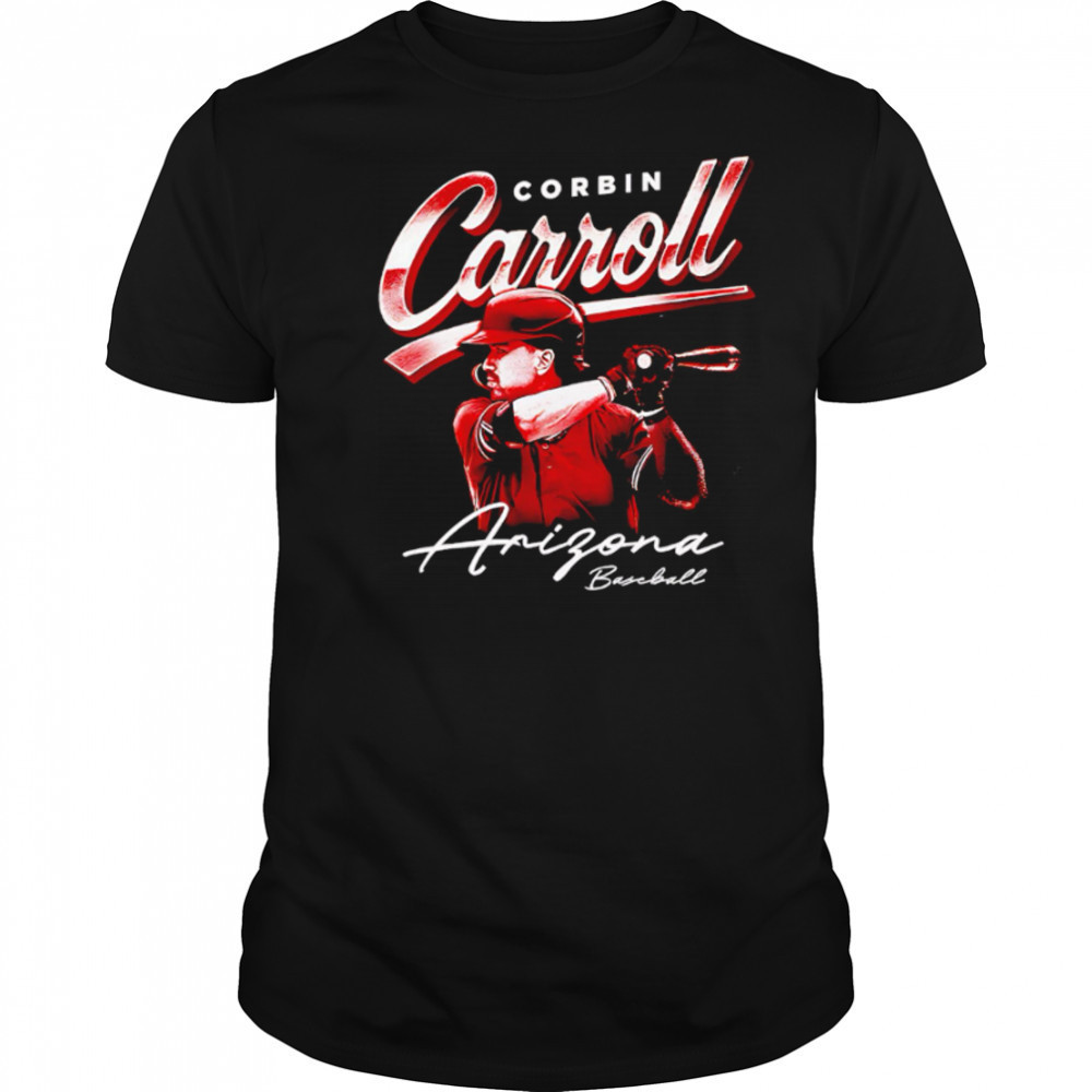 Corbin Carroll Arizona baseball graphic retro shirt