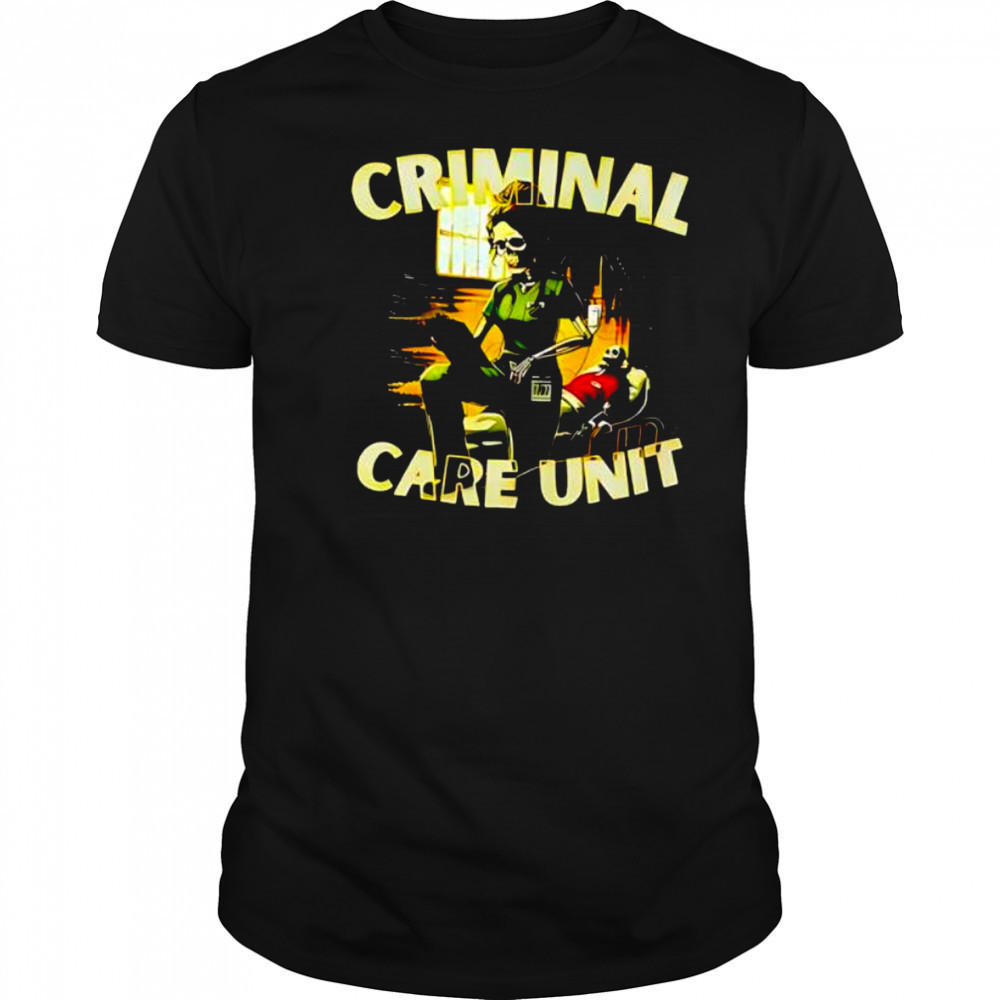 Criminal care unit pattern shirt