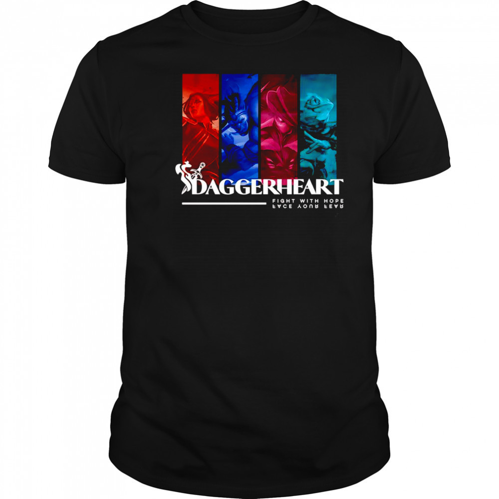 Daggerheart Fight with Hope shirt