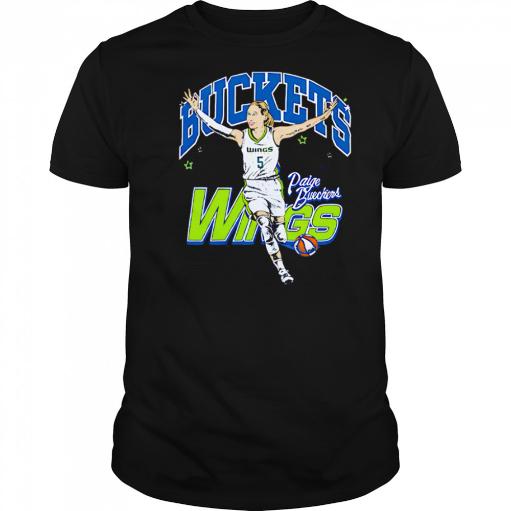 Dallas Wings Paige Bueckers Buckets vintage champions shirt