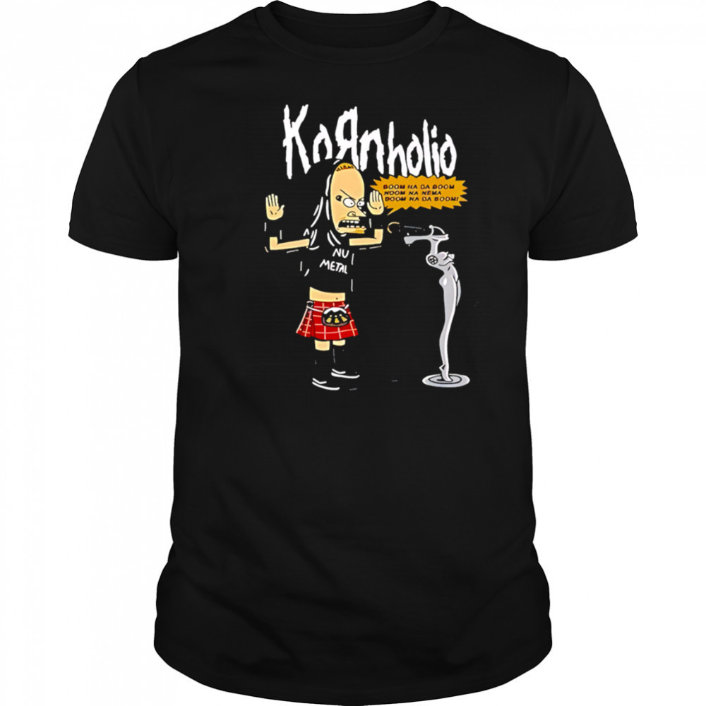 Darkwear kornholio shirt
