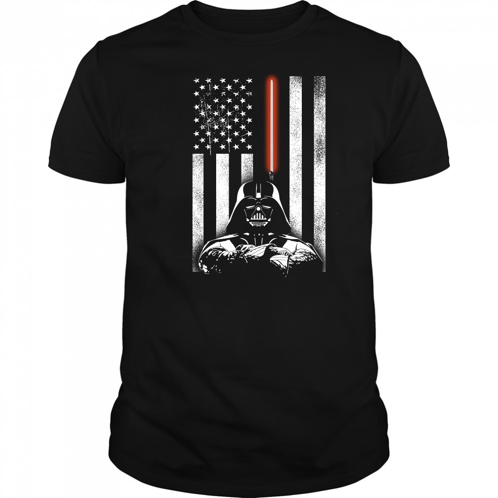 Darth Vader American flag Star Wars shirt