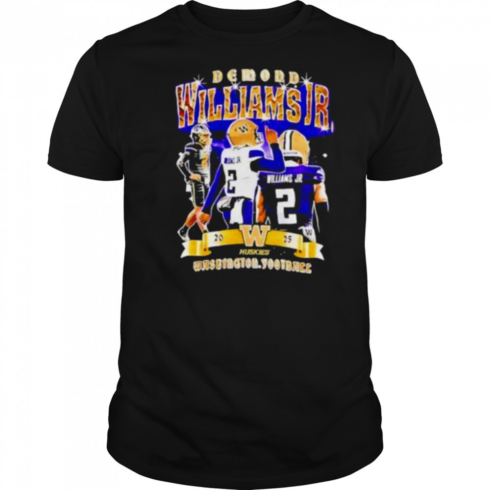 Demond Williams Jr Washington Huskies graphic shirt