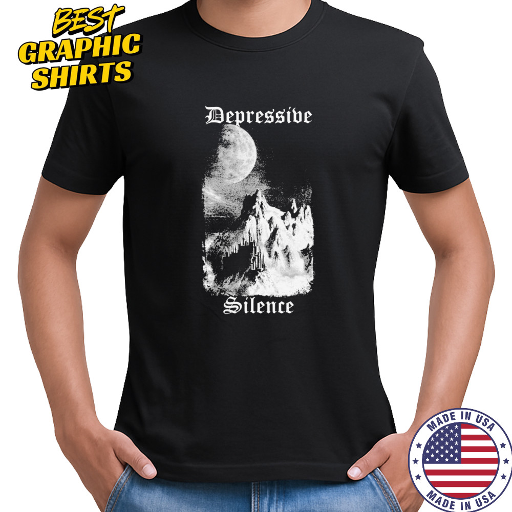 Depressive Silence Mourning T-shirt