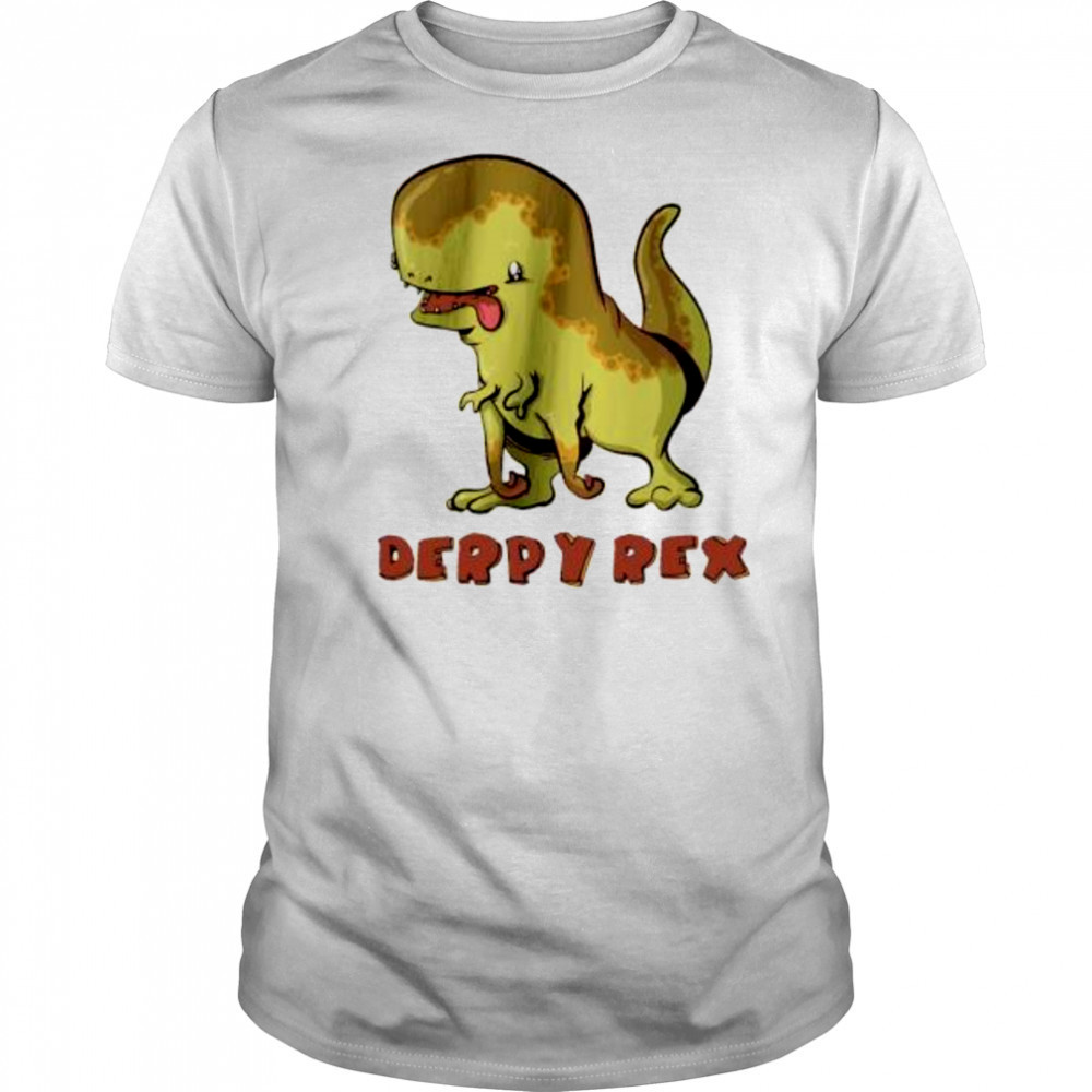 Derpy Rex cartoon shirt
