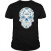Detroit Lions Skull Printed Vintage Men’s Oversized Shirt