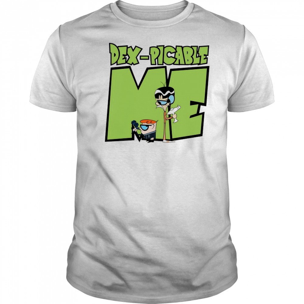 Dexter’s Laboratory X Dex-Picable Me cartoon shirt