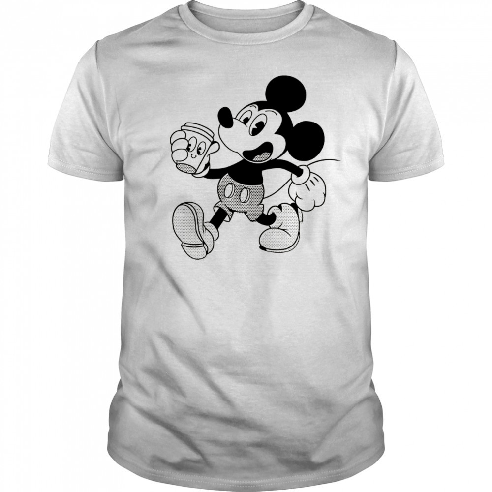 Disney Mickey Mouse and Coffee shirt