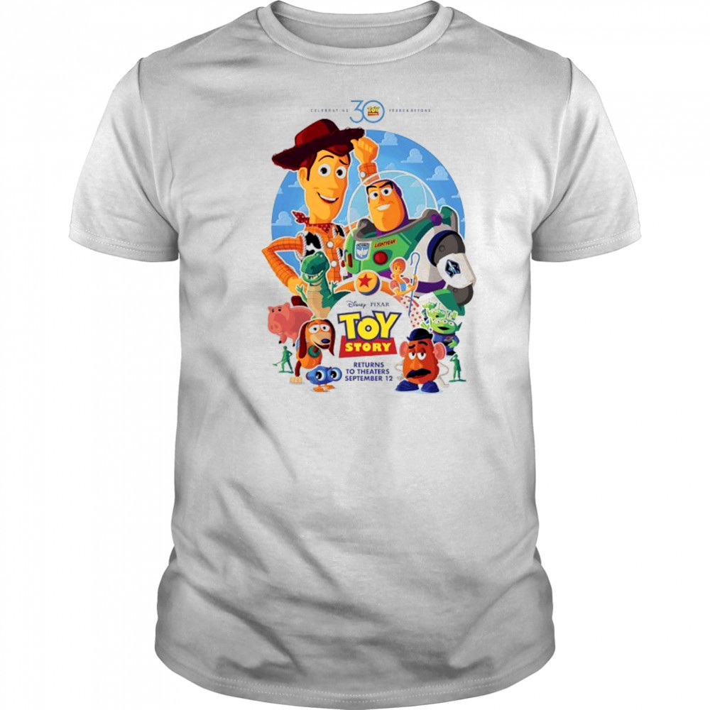 Disney & Pixar’s Toy Story returns to theaters september 12 shirt