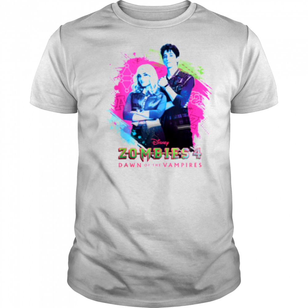 Disney ZOMBIES 4_ Dawn of the Vampires Movie Zed & Addison Shirt