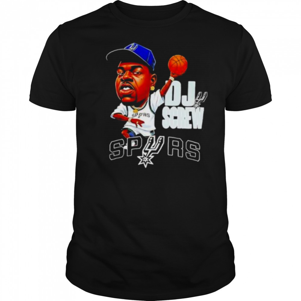 Dj Screw San Antonio Spurs T shirt