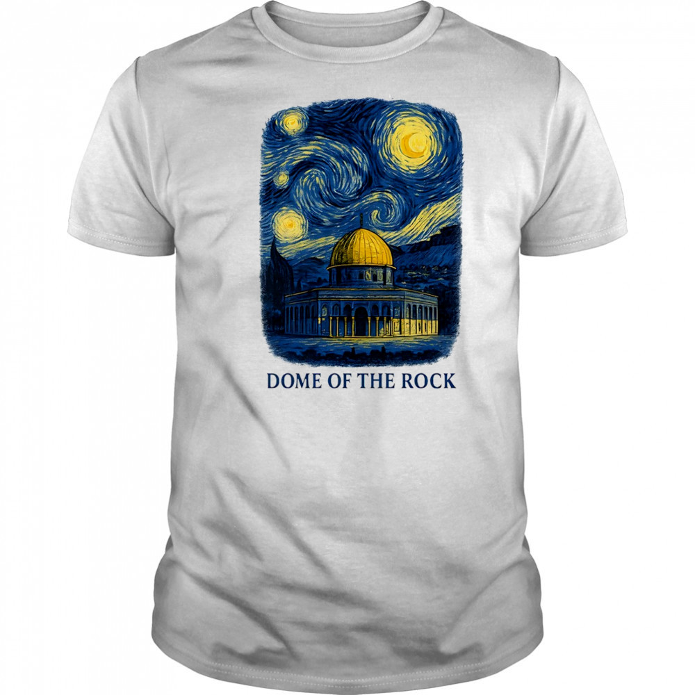 Dome of the rock Starry Night shirt