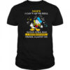 Donald duck nope i can’t go to hell satan still has a restraining order against me shirt