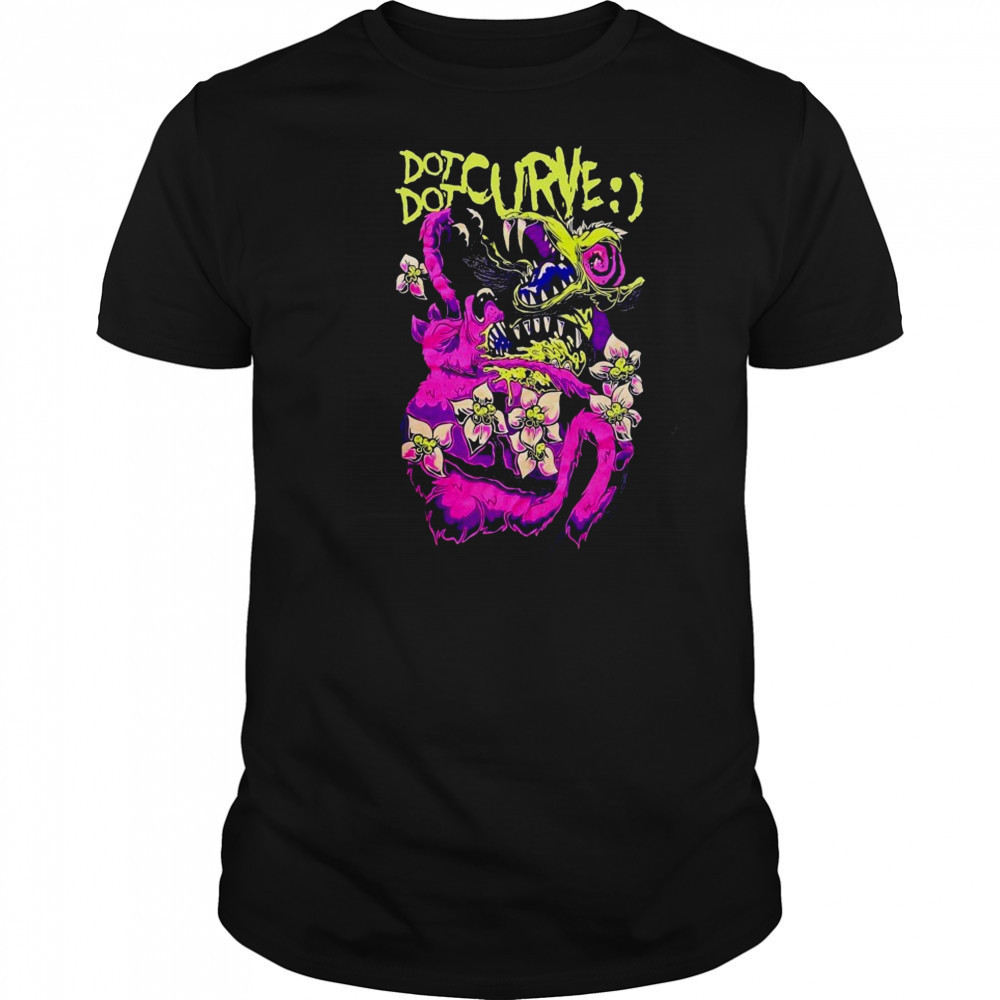 Dot Dot Curve AHHH! T-shirt