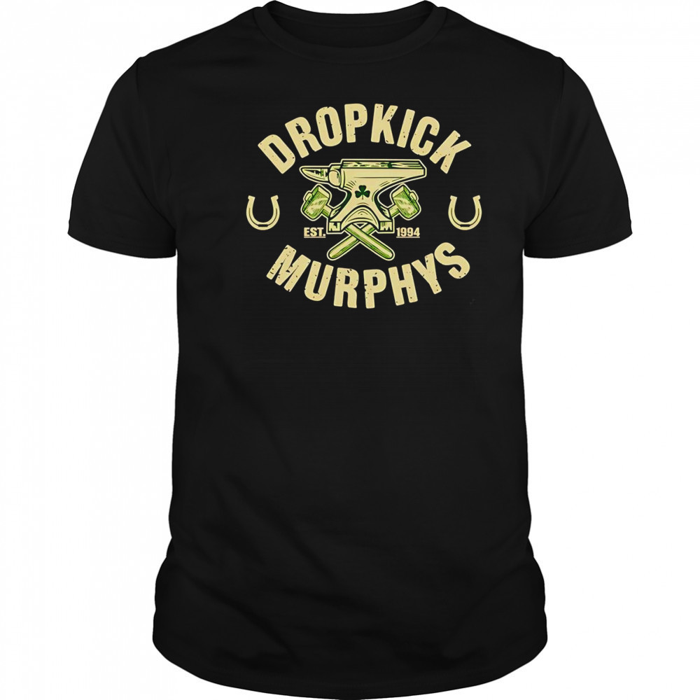 Dropkick Murphys Anvil Boston Celebration 2025 St. Patrick’s Day Tour shirt