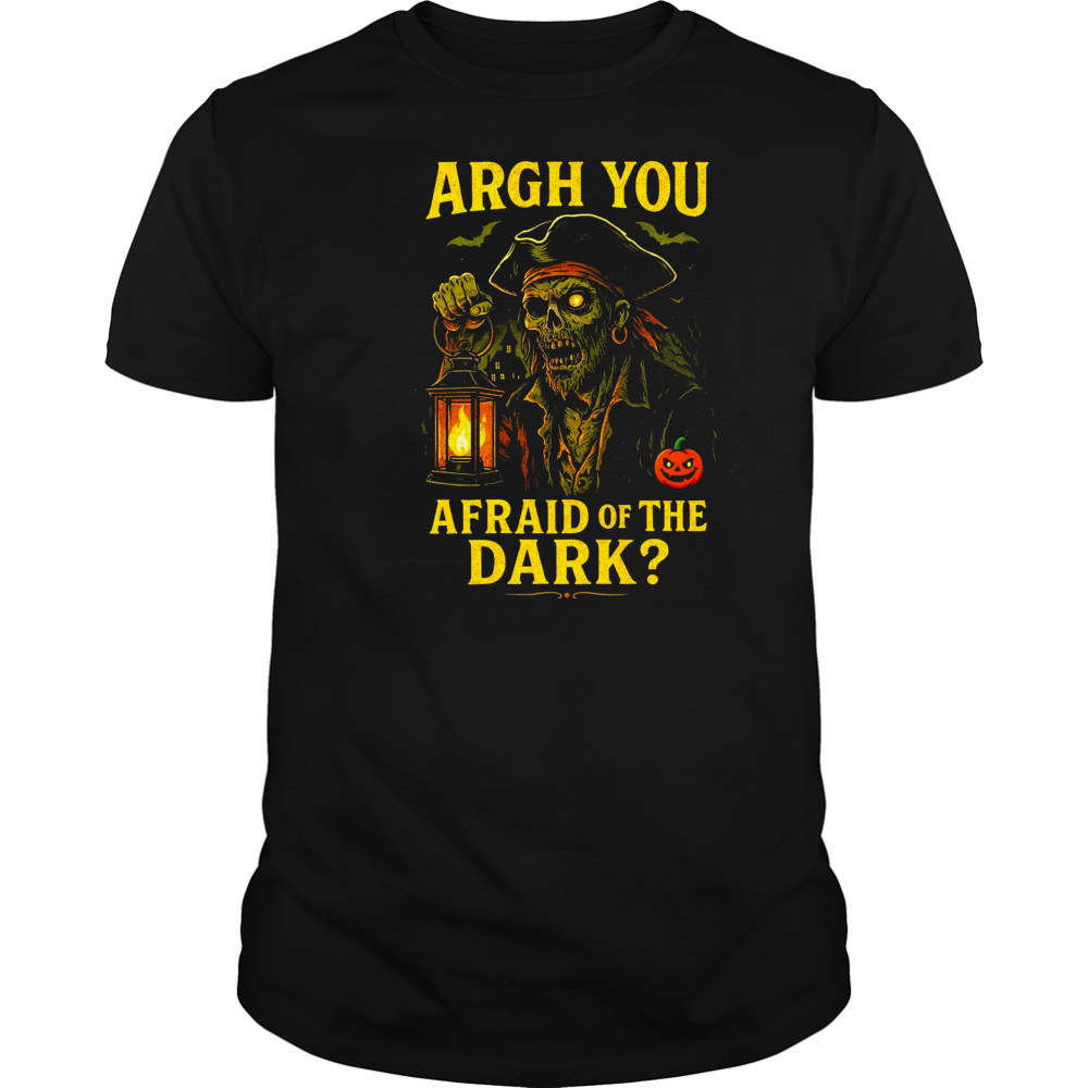 Drumzombie Argh You Afraid of the Dark T-Shirt