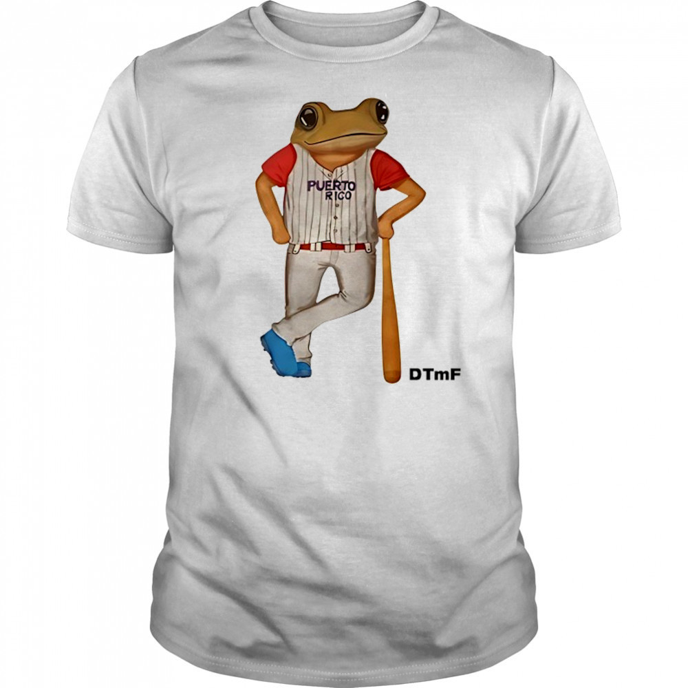 DTmF Concho baseball frog shirt
