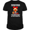 Duck sometimes I just want to throw cow poop at people shirt