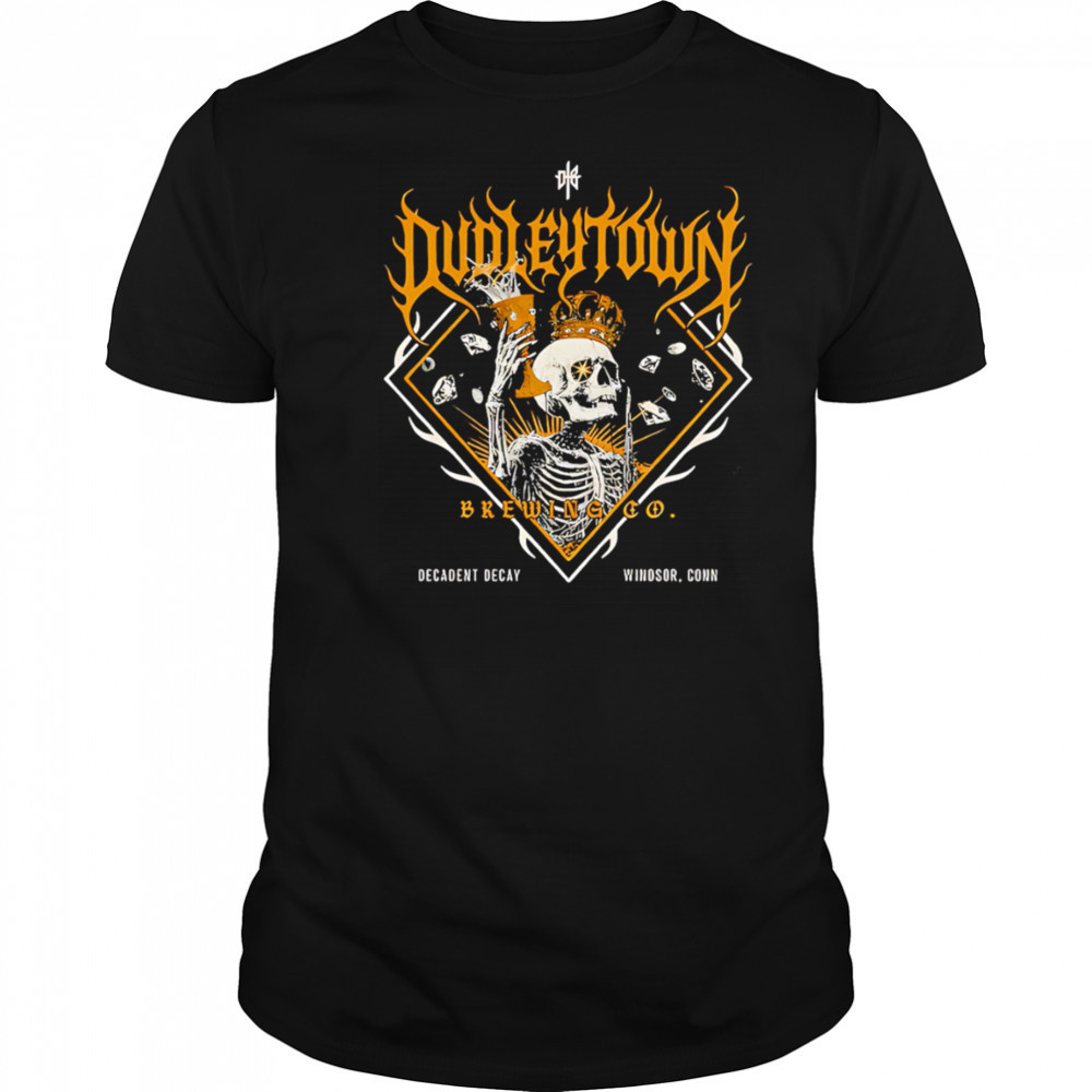 Dudleytown Brewing King Skeleton shirt