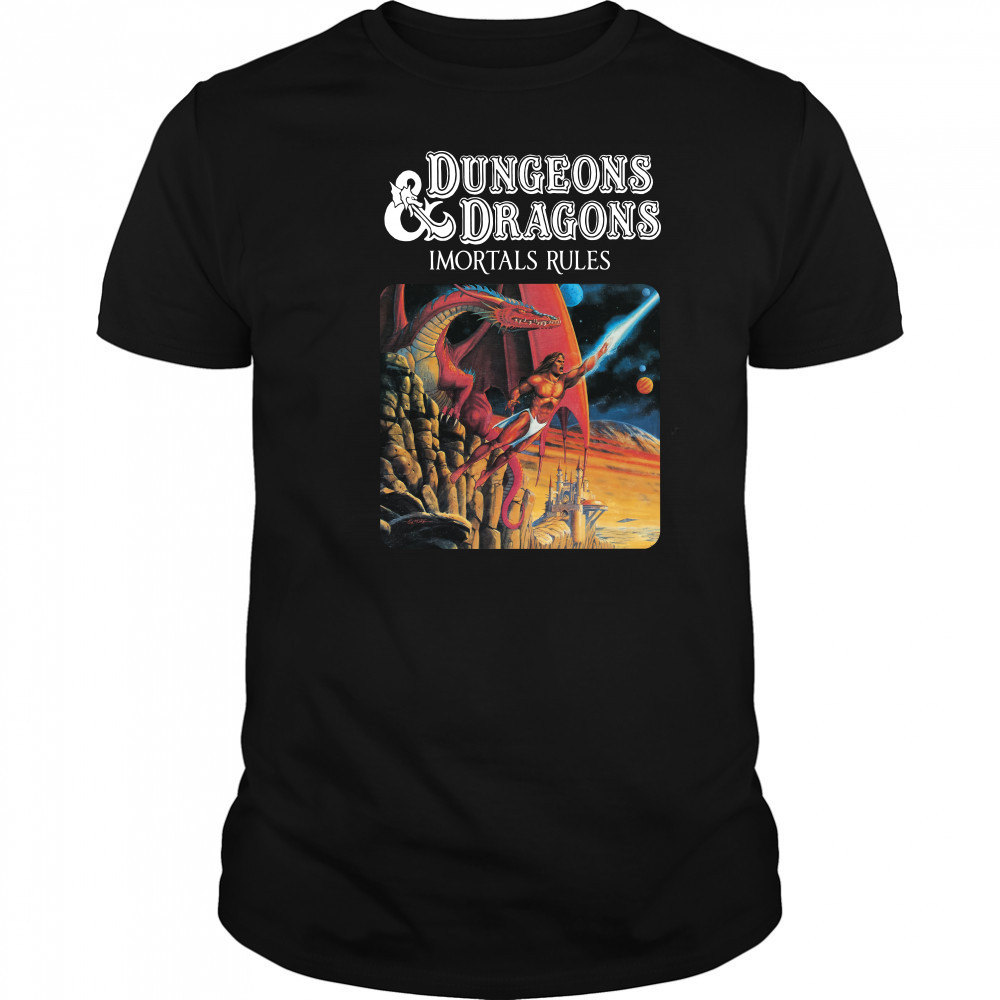 Dungeons and Dragons Immortals Rules shirt