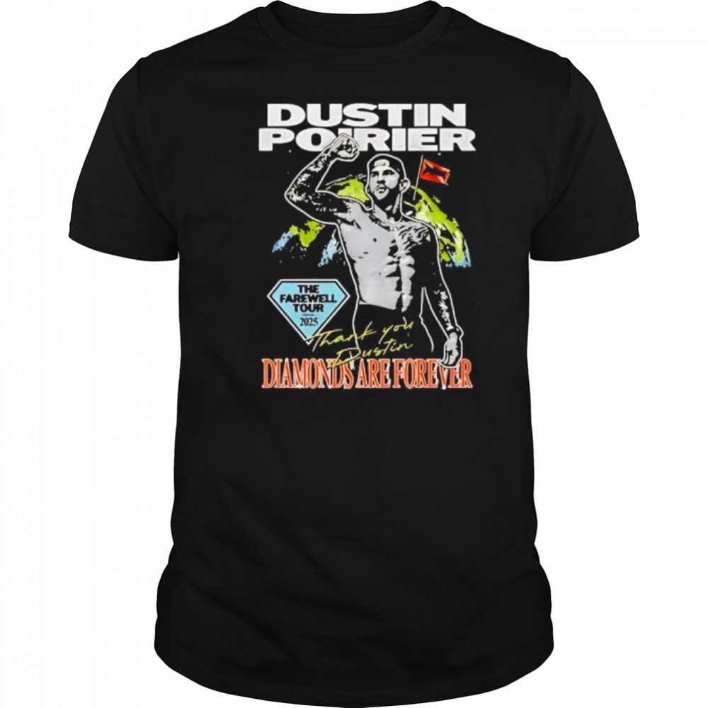 Dustin Poirier farewell shirt