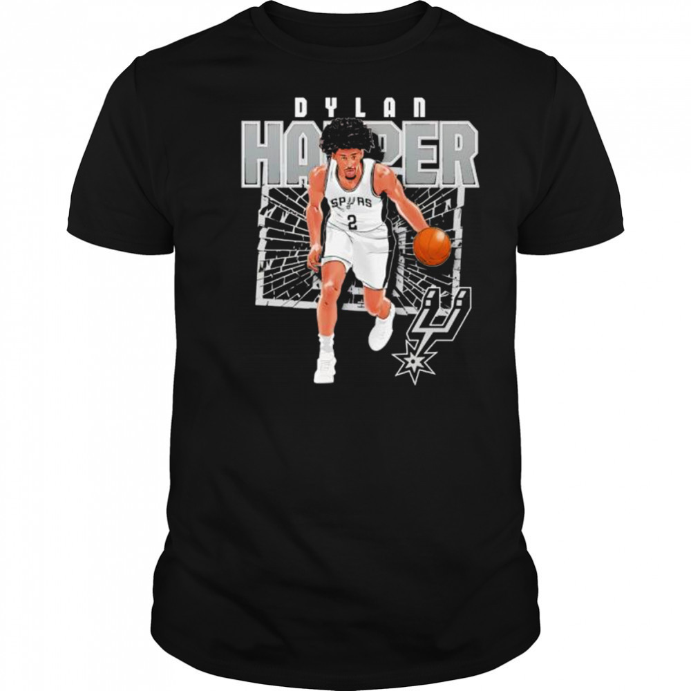 Dylan Harper San Antonio Spurs Shattered shirt
