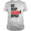Eat Sleep Salaar Repeat Indian Action T-Shirt