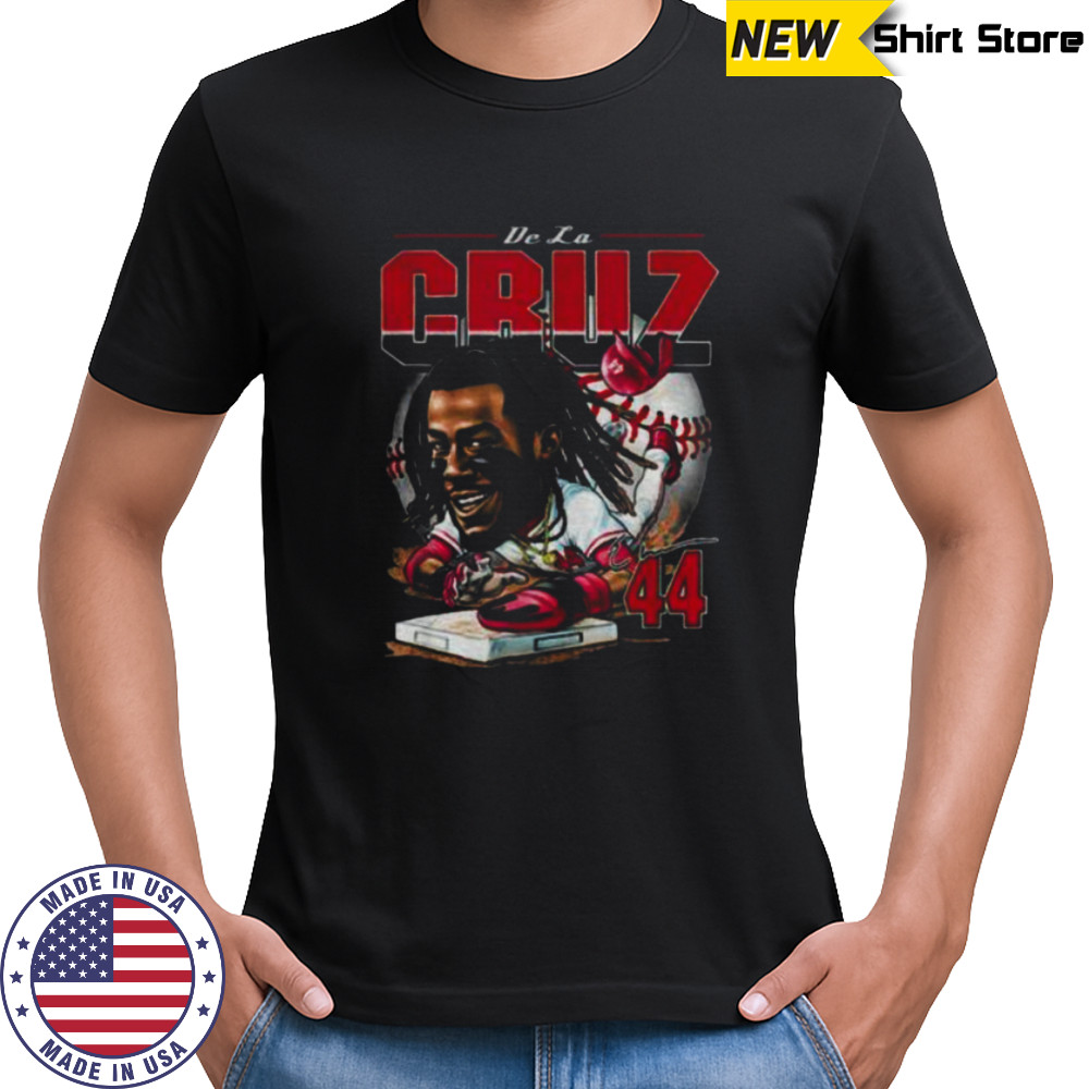 Elly De La Cruz Cincinnati Baseball cartoon big head MLB 2025 shirt