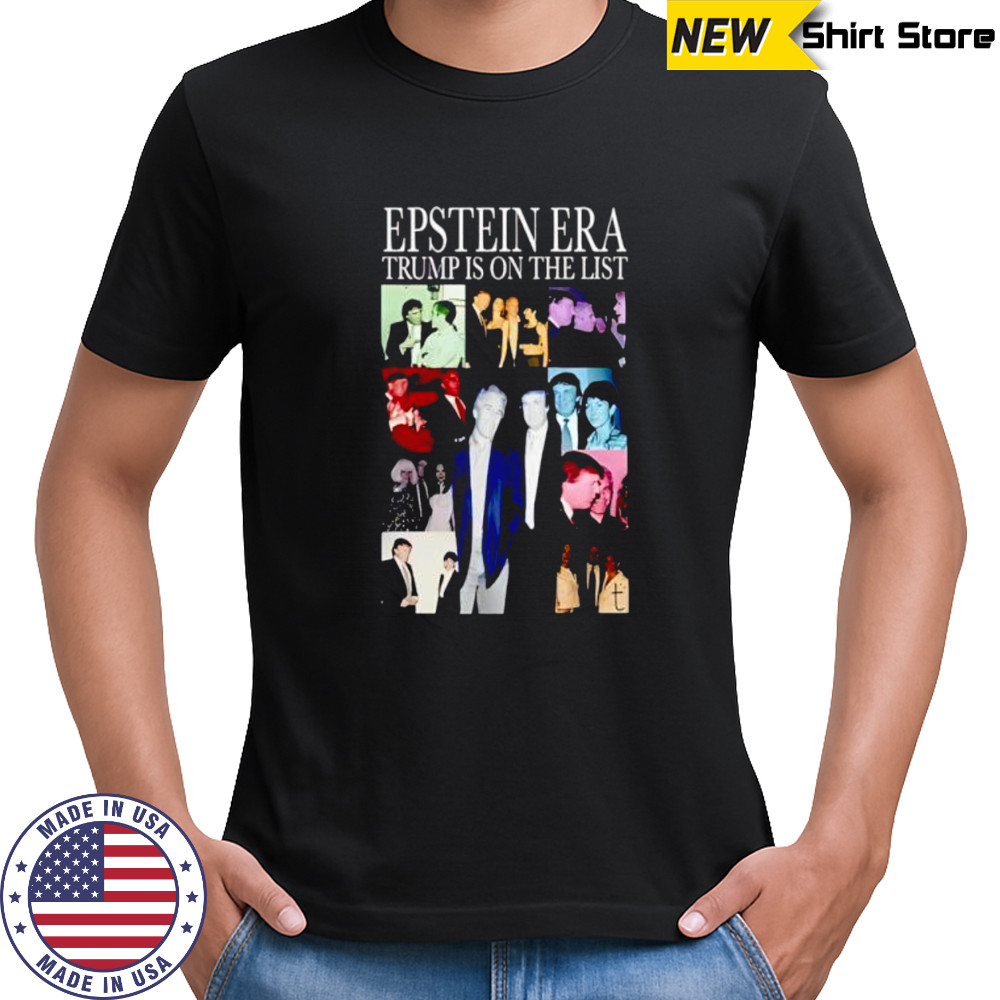 Epstein eras tour Trump 2025 political shirt