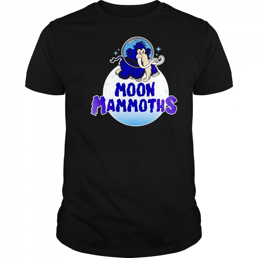 Erie Moon Mammoths 2025 Black Baseball shirt