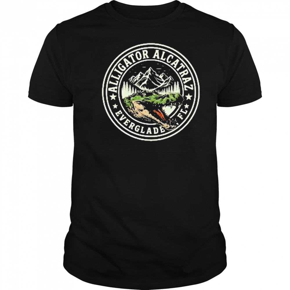 Everglades Florida Alligator Alcatraz T-Shirt
