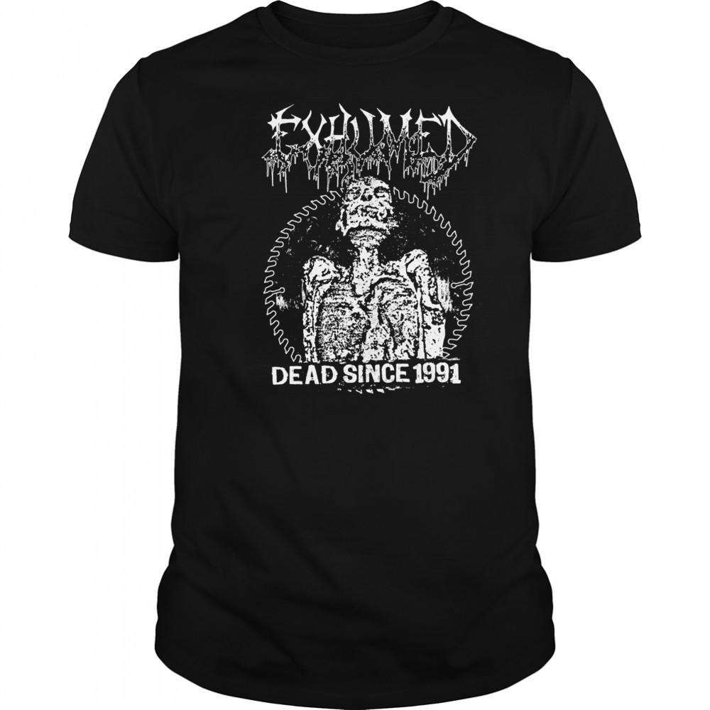 Exhumed Dead Since 1991 Skeleton T-shirt