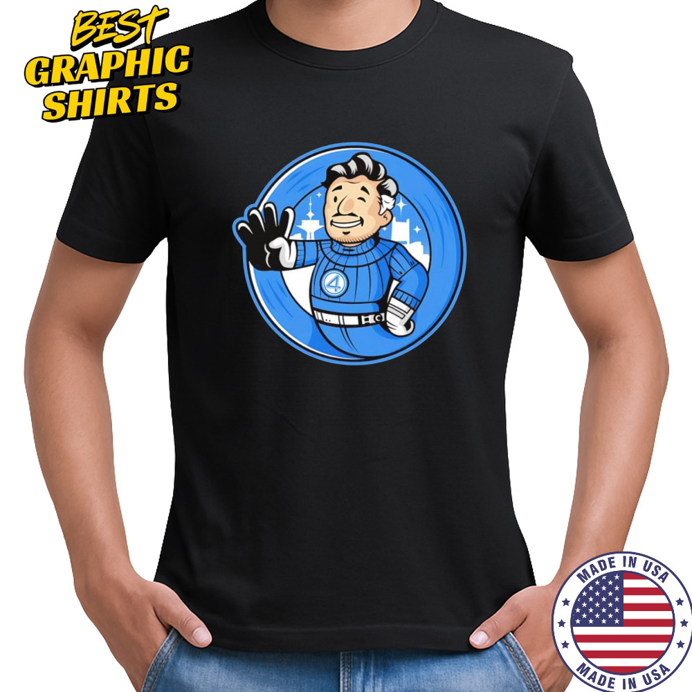 Fantastic Boy Mr. Fantastic Vault Boy shirt