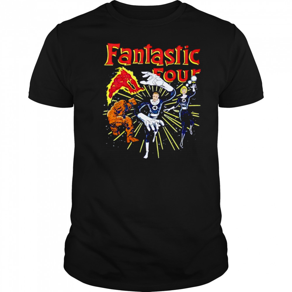 Fantastic Four Characters cartoon shirt
