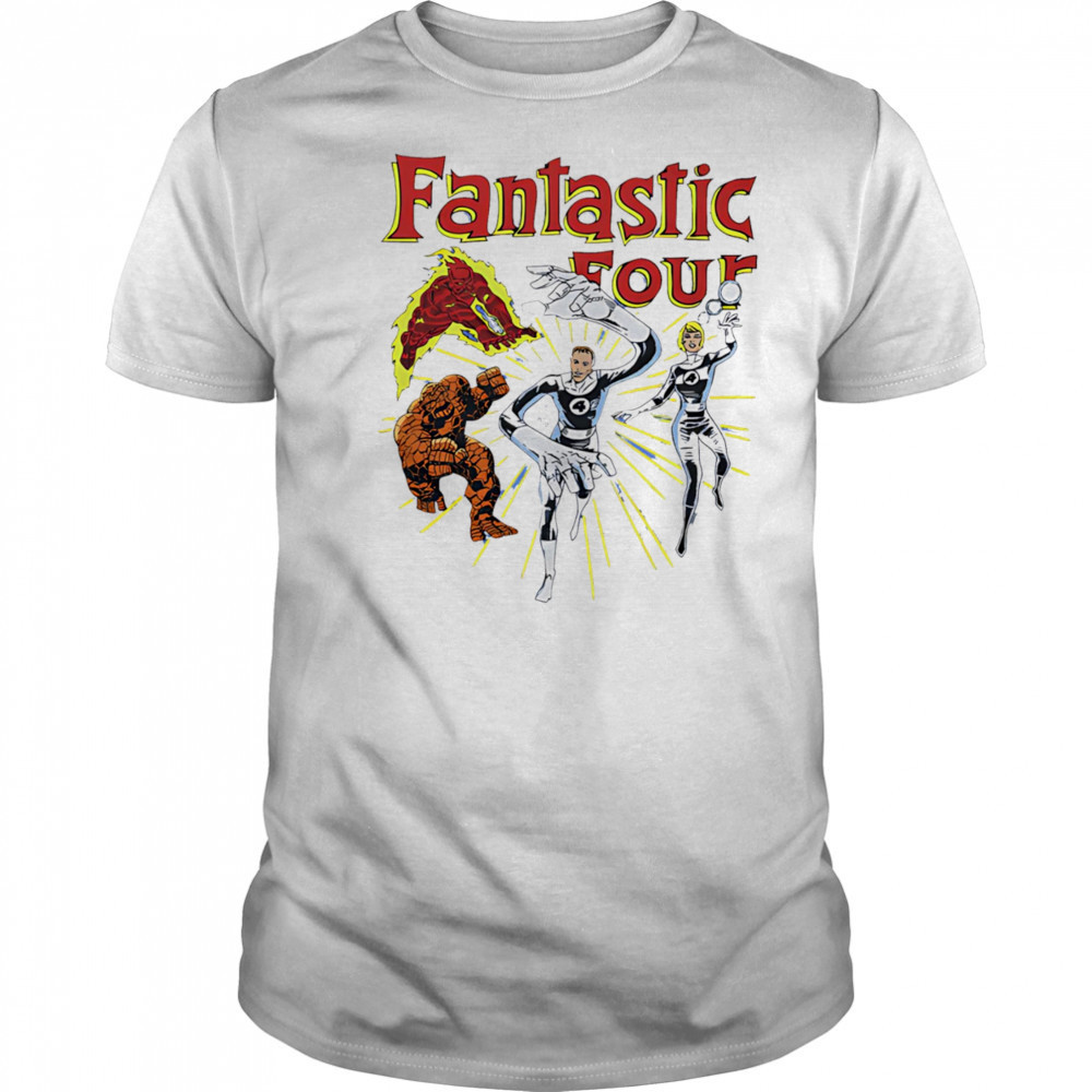 Fantastic Four Comic characters shirt