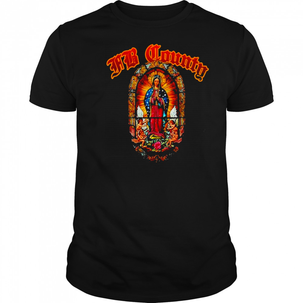 Fb County Stain Glass Heavy Hard T-Shirt