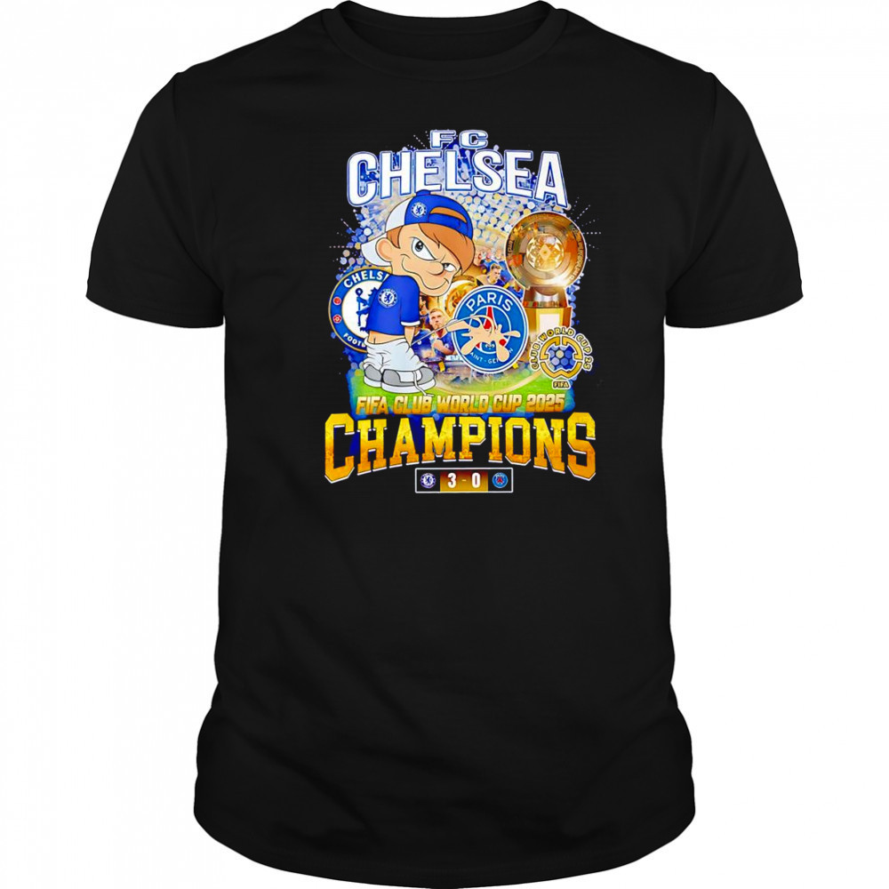 FC Chelsea pee on Paris Saint-Germain Fifa Club World Cup 2025 Champions