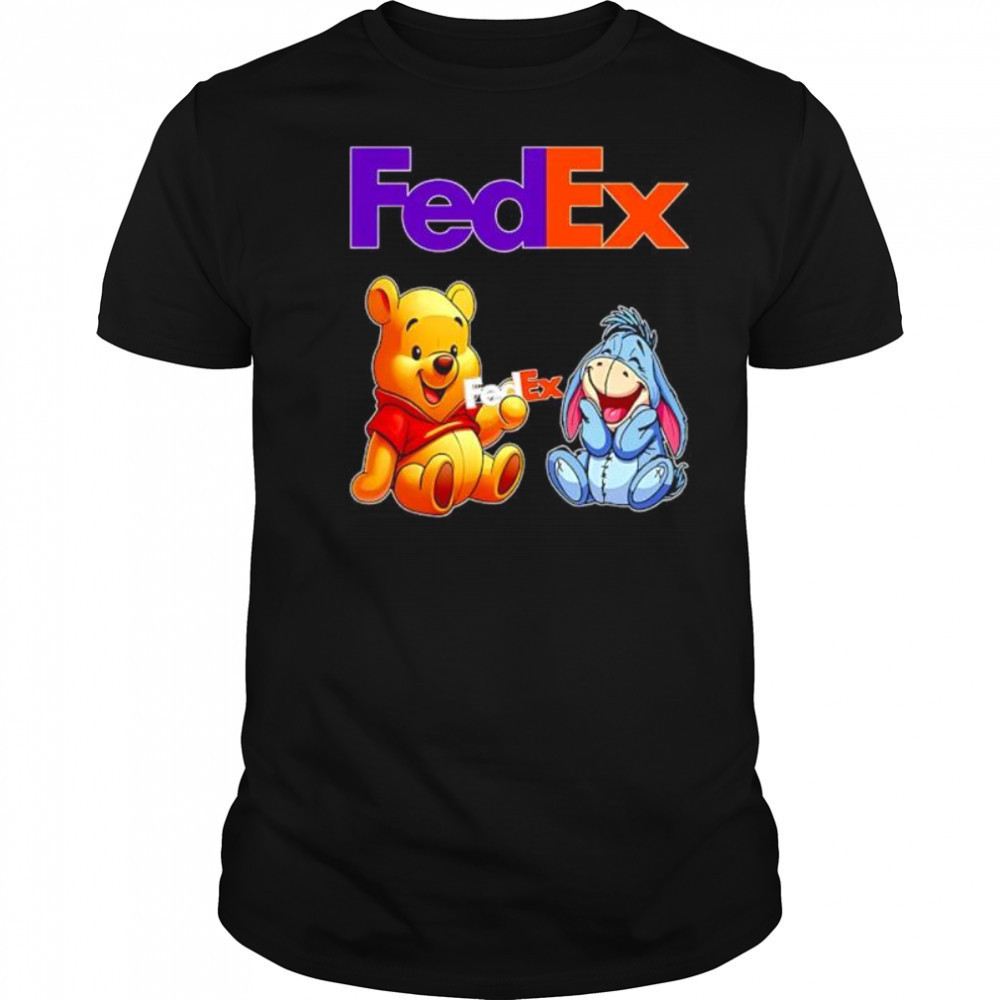 FEDEX Pooh and Eeyore shirt