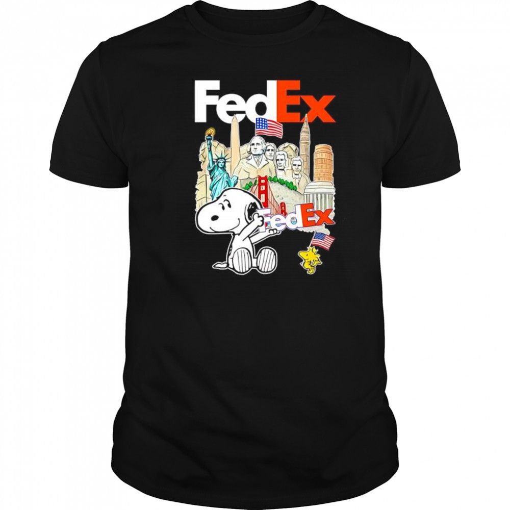 Fedex With Snoopy Freedom You’re Lookin’ Cute shirt