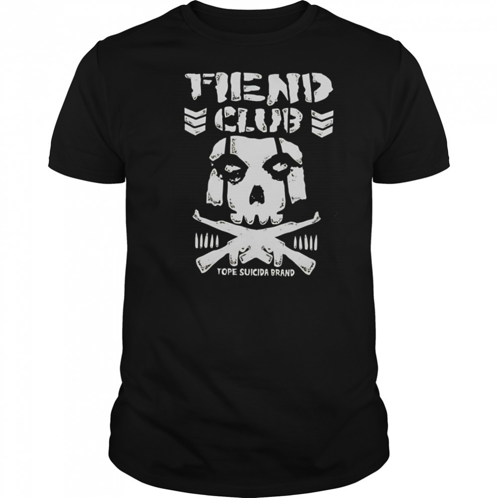 Fiend Club tope suicida brand shirt