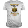 Firefighter retired and rebuilt body contains aftermarket parts shirt