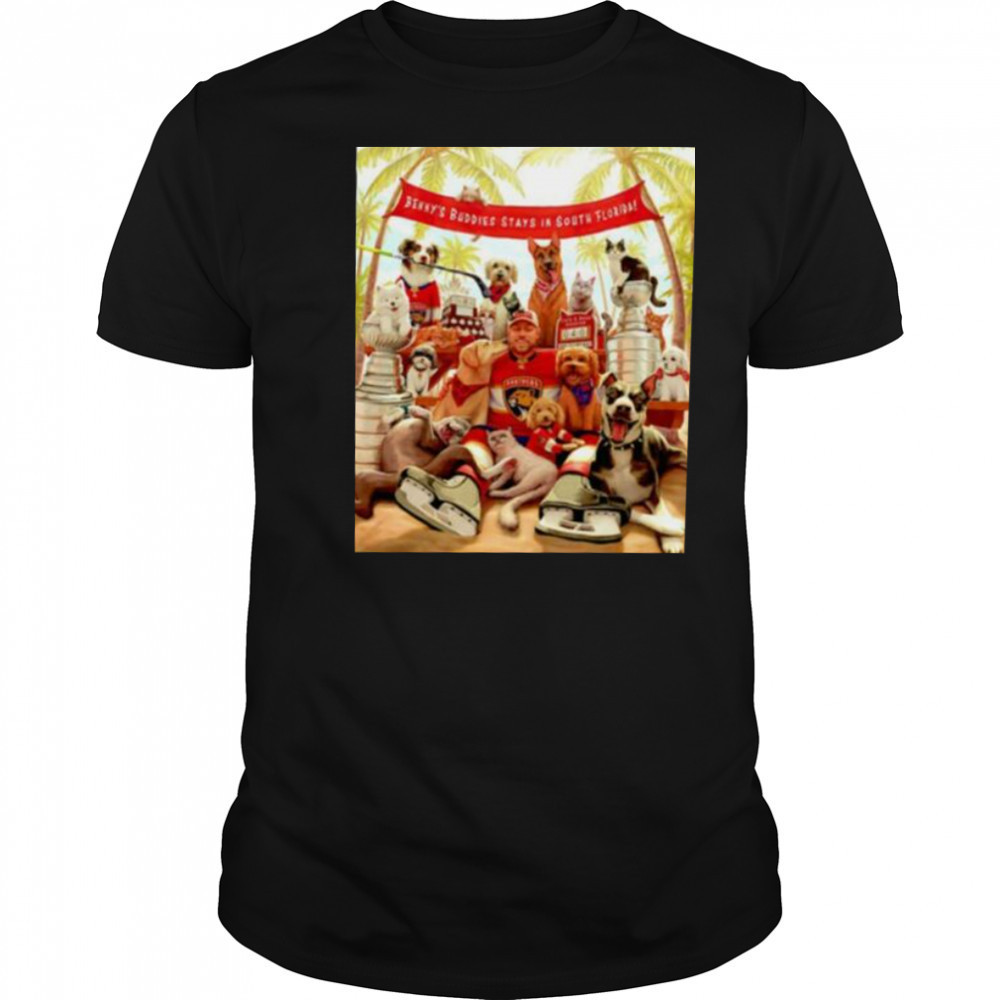 Florida Panthers Benny’s Buddies stays in South Florida shirt