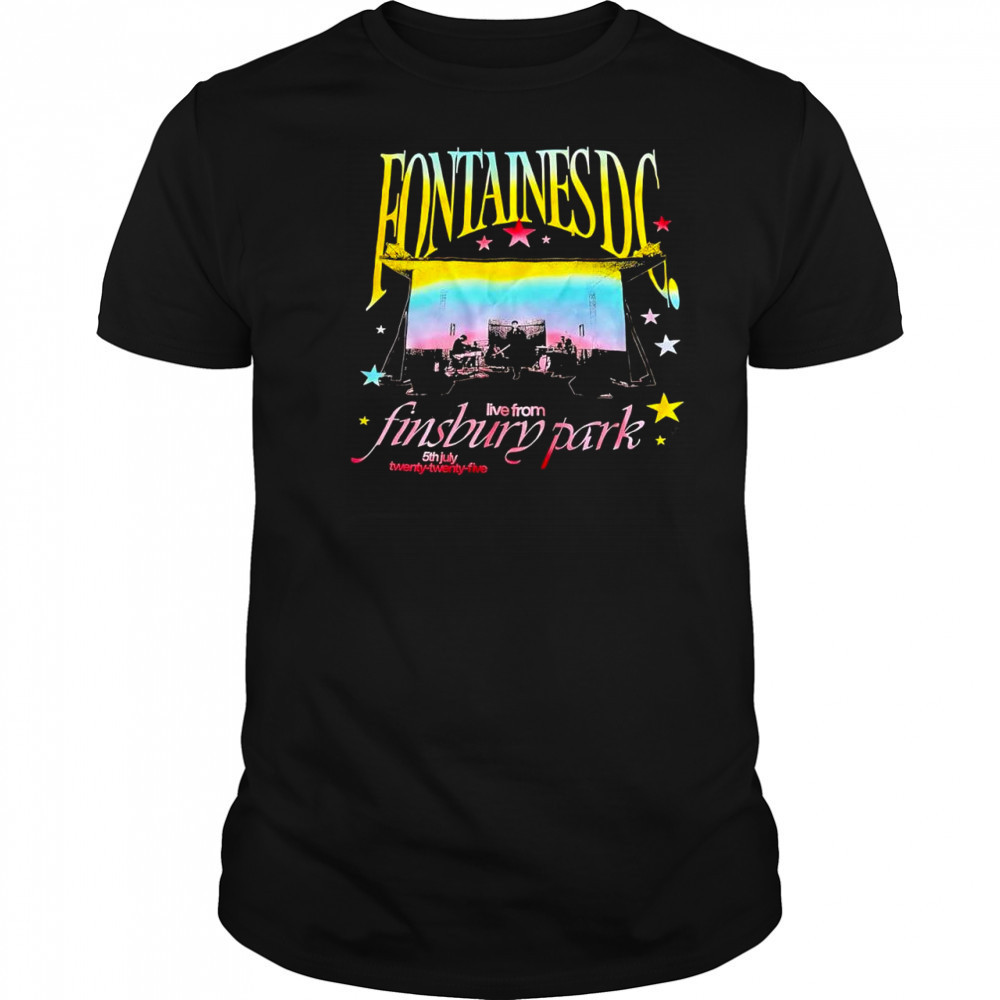 Fontaines Dc Live From Finsbury Park T-Shirt