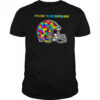 Football Helmet Autism awareness It’s ok to be different Shirt